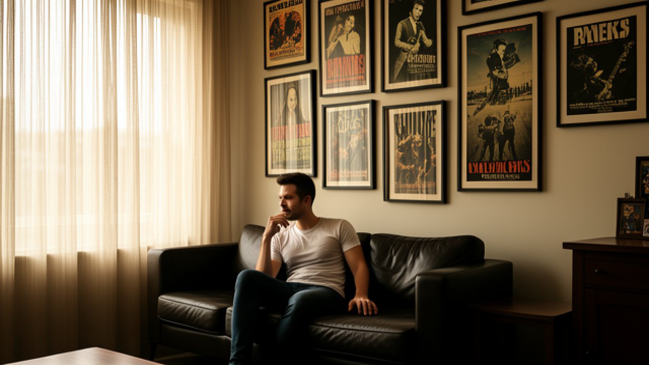 Décorer son intérieur avec des affiches de stars du rock