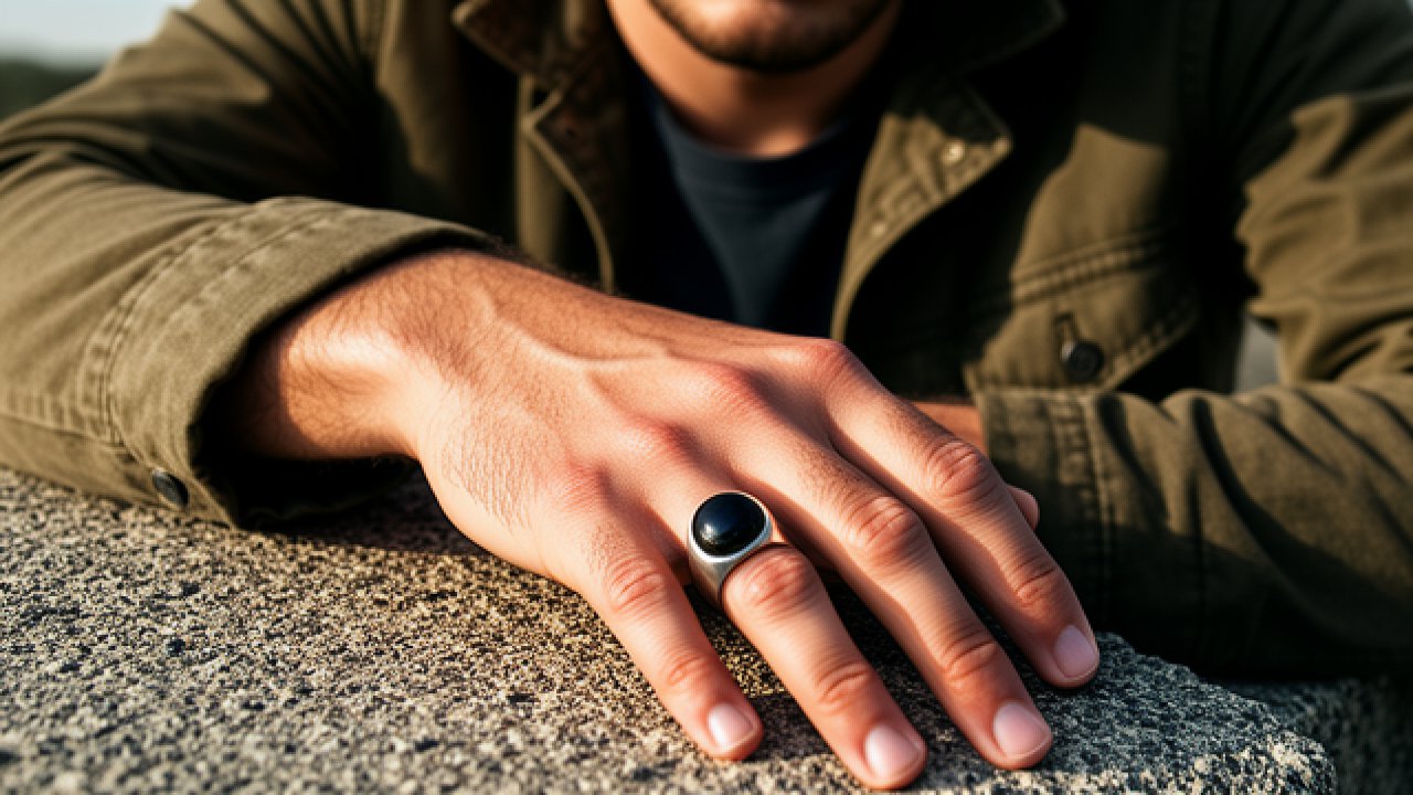 Bague en acier pour homme : le guide pour choisir et porter ce bijou ultra-résistant